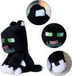 Black Cat Plush Toys,7"/18cm Game Plush for Birthday Gift (Black Cat) - Image 4