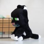 Black Cat Plush Toys,7"/18cm Game Plush for Birthday Gift (Black Cat) - Image 5