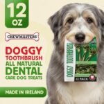 Chewmasters Doggy Toothbrush Treats (12 Pack) – Teeth Cleaning Dog Dental Chews – Healthy Dog Treats for Oral Care – For All Breeds - Image 8
