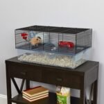 Ferplast CAGE FAVOLA Hamster Cage, 23, 62x14, 37xH 11, 81-Inch Black - Image 4