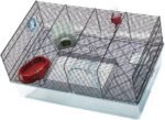 Ferplast CAGE FAVOLA Hamster Cage, 23, 62x14, 37xH 11, 81-Inch Black - Image 8