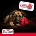 Clifford® Snuggle Buddy Plush Dog Toy | Cozy Dog Stuffed Animals Play Toy for Medium to Large Dogs | Comfort, Squeakers, Crinkle, Interactive Bonding - Image 4
