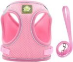 FEimaX Dog Harness and Leash Set, No-Pull Breathable Soft Mesh Puppy Vest Harness Reflective Adjustable Pet Harnesses for Small Medium Large Dogs and Cats - Outdoor Easy Control for Walking - Image 4