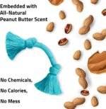 Playology Dog Toys | Dri-Tech Rope Toy Tug of War Rope for Aggressive Chewers | Medium Peanut Butter Scented Toy - Easy to Clean and Made from Non Toxic Materials - Image 5