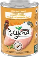 Beyond Natural Wet Dog Food, Chicken, Carrot & Pea Ground Entree - 368 g Can (12 Pack) - Image 3
