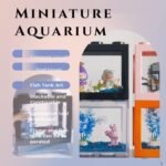 Small Betta Fish Tank, Stackable Mini Fish Tank Aquarium Tank Kit, 3/5 Gallon Rectangular Fish Bowl with Aquarium Gravel Decoration, Tiny Cube Tank for Seaweed Balls Sea Monkeys - Image 6