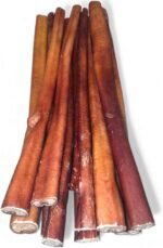 Bully Sticks for Dogs - Bully Sticks Dog Chew Treat - *(12 INCH Standard Size 10 Pack Approx. 500 Grams)* - Low to No Odor Bull Pizzle - Long Lasting - Dental Chew - Image 9