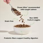 Open Farm, Grain Free Dry Cat Food, High-Protein Kibble for a Complete & Balanced Diet, Non-GMO Fruits & Vegetables, Prebiotic Fibers to Support Digestion, Wild-Caught Salmon Recipe, 4lb Bag - Image 5