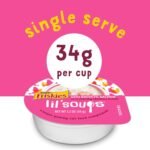 Friskies Lil' Soups Cat Food Complement, Sockeye Salmon in a Velvety Chicken Broth - 34 g Cup (8 Pack) - Image 6