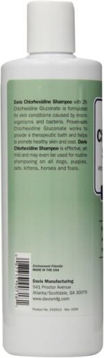 Davis Chlorhexidine Pet Shampoo, 12-Ounce - Image 3