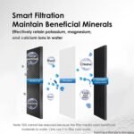 Waterdrop WD-FC-06 Stainless-Steel Faucet Water Filter, Carbon Block Water Filtration System, Tap Water Filter, Reduces Chlorine, Heavy Metals and Bad Taste (1 Filter Included) - Image 8