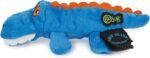 goDog 70947-48987-024 Gators Just for Me Plush Squeaker Dog Toy, Mini, 1 Count, Blue (Q770947) - Image 3
