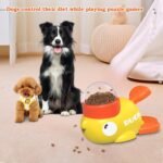Dog Interactive Treat Dispenser Toy, Food Puzzle Slow Feeder (Yellow) - Image 4