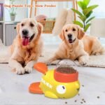Dog Interactive Treat Dispenser Toy, Food Puzzle Slow Feeder (Yellow) - Image 5