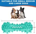 Toothbrush Dog Chew Toy, Stick Bone for Cleaning Dog Teeth, Toothbrush, Teething Chew Toys, Dental Oral Care for Small, Medium and Large Dogs (Blue) - Image 3