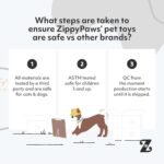 ZippyPaws RopeTugz - Durable Dog Pull Rope Toy, Interactive Tug of War for Large, Medium, & Small Dogs, Squeaky Pet Products to Keep Them Busy, Made with Heavy Duty Climbing Rope - Moose - Image 9