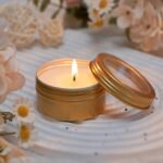 Natural Spa Gift Set for Her, Self Care Package for Women with Citrus and Vanilla, Spa Gift Basket, Wellness Spa Box, Bath and Body Products - Because she's worth it! Because you're worth it! - Image 3