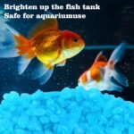 1000pcs Glowing Stones Luminous Stone Glow in The Dark Rocks for Fish Tank Lawn Patio Garden Outdoor Deco and DIY Ideas (Light Blue) - Image 5