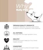 4-6 inch Standard Bully Sticks for Small to Medium Dogs - 190 gram - (8-10 Pack) - All Natural, Single Ingredient, Dehydrated Dog Treats and Dental Chews - Image 4