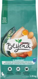 Beyond Grain Free Natural Dry Cat Food, Wild-Caught Whitefish & Free Run Egg - 2.26 kg Bag - Image 3