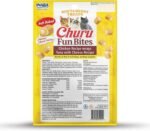 INABA Churu Fun Bites for Cats, Soft & Chewy Cat Treats with Taurine, 11g Each Tetra, 18 Tetras (3 per Bag), Tuna with Cheese Recipe - Image 9