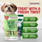 Chewmasters Breath Twist Dental Care Dog Treats (9 Sticks) – Dental Sticks for Dogs, Help Clean Teeth, Reduce Tartar & Support Healthy Gums – Grain-Free with Peppermint & Parsley Oils - Image 3