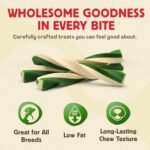 Chewmasters Breath Twist Dental Care Dog Treats (9 Sticks) – Dental Sticks for Dogs, Help Clean Teeth, Reduce Tartar & Support Healthy Gums – Grain-Free with Peppermint & Parsley Oils - Image 6