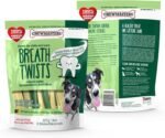 Chewmasters Breath Twist Dental Care Dog Treats (9 Sticks) – Dental Sticks for Dogs, Help Clean Teeth, Reduce Tartar & Support Healthy Gums – Grain-Free with Peppermint & Parsley Oils - Image 10