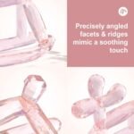 Crystal Jelly Baby Teether – Jellydog Teething Relief Toy for Infants 3-6 Months, Silicone Handheld Teething Toy, BPA-Free, Odorless, Prevents Choking, Safe for Babies (Rose quartz) - Image 9