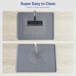 Silicone Cat Litter Mat for Litter Box - Large 79 x 58.5cm Waterproof Litter Trapping Mat, Non-Slip, Durable，Easy Clean Cat Mat for Scatter Control,& Washable Kitty Floor Mat - Image 9