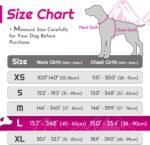 Eagloo Dog Harness No Pull, Walking Pet Harness with 2 Metal Rings and Handle, Adjustable Reflective Breathable Oxford Soft Easy Control Vest for Small Medium Large Dogs, Rose Red, L - Image 3