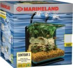 Marineland Contour 3 aquarium Kit 3 Gallons, Rounded Glass Corners, Includes LED Lighting - Image 9