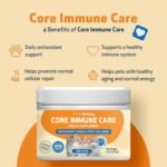 Pet Wellbeing Core Immune Care for Cats of All Ages - Daily Antioxidants, Immune Support, Collagen, Glutathione, Vitamin E - Veterinarian-Formulated Holistic Supplement 3.7 oz (105 g) Powder - Image 5