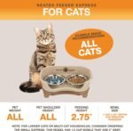 Neater Feeder Express for Cats - Mess Proof Pet Feeder with Stainless Steel Food & Water Bowls - Drip Proof, Non-Tip, and Non-Slip - Cappuccino - Image 5