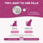 Cat Weight Gain & Hyperthyroidism Treatment, Safe and Effective Cat Appetite Stimulant, Thyroid and Metabolic Support, Weight Management Remedy, 400 All-Natural Odorless, Tasteless Pills - Image 8