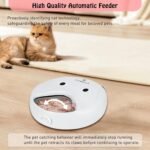 Automatic Cat Feeder Wet Food with Cooling, Pet Feeder with Digital Timer for Wet or Dry Pet Foor, 4 Food Compartments for 240ml Pet Food Each, with Twin Ice Packs for Food Freshness - Image 9
