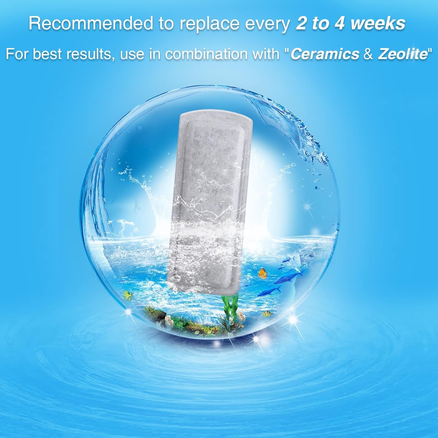 6/12 Pack Fish Tank Filter Cartridges for Marina Slim Filters S10/S15/S20 - Quadruple Filtration - Replacement Filter Cartridges for Marina Slim Filters - Image 7