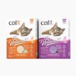 Catit Go Natural Pea Husk Clumping Cat Litter, Tofu, Vanilla 5.6 kg, Dust Free & Lightweight Cat Litter, Easy to Scoop Litiere Pour Chat - Image 3