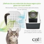 Catit Airsift Dual Action Odour Reducing Pod, Cat Litter Deodorizer, Cat Odor Eliminator, Litter Box Deodorizer, Pet Deodorizer - Image 3