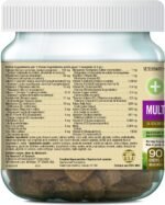 Pet Naturals, Daily Probiotic for Dogs, Digestive Health Supplement, Natural Duck Flavor & Multi Vitamins for Dogs, Daily Multivitamin with 24 Healthful Nutrients, 90 Bite-Sized Chews Brown - Image 8