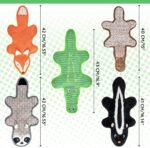 5 Pack Squeaky Dog Toys with Crinkle Paper, No Stuffing Dog Toy for Large Dogs, Safe Pet Toy for Small to Large Breed, Ideal for Puppy Gifts & Tug of War Toys - Image 3