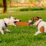 Dog Rope Toy, Cute Carrot Tug of War Dog Toy with Crinkle Paper Tags - Image 6