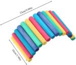 Hamster Bridge, Wooden Ladder Exercise Bridge Small Animal Ladder House Toy Reptile Chew Toy for Mice Mouse Rat Rodents Hamster Play - Image 6