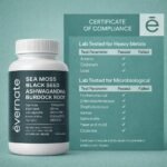 All-in-One Sea Moss 1000 mg with Black Seed Oil, Ashwagandha, Burdock Root & Turmeric (Per Serving: 2 Capsules) – Daily Wellness Supplement for Energy, Balance & Overall Vitality – Made in Canada - Image 8