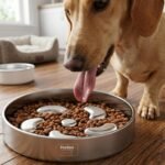 Slow Feeder Dog Bowl-2Cups for Medium Breeds, Double Wall Food-Grade Stainless Steel, Heavy Duty with Non-Slip Rubber Base, Puzzle Maze Bowl to Slow Down Eating - Image 9