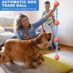 2 Automatic Moving Ball Toy for Cats and Dogs – Intelligent Indoor Pet Toy Dispels Boredom and Entertains with Light – USB Charging – Fun Present for Kitten and Puppy (Blue&Orange) - Image 6