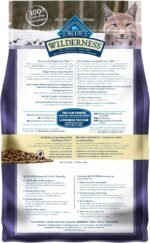 Blue Buffalo Wilderness High Protein Grain Free, Natural Adult Dry Cat Food, Chicken 2.7kg Bag - Image 3