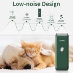Professional Cat Grooming Clippers for Matted Hairs, Low Noise Cat Dog Grooming Kit Rechargeable Pet Clippers Trimmer for Dogs,Puppy,Cats,Rabbit - Image 4