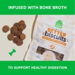 Open Farm Better Biscuits, Oven Baked Dog Treats with Probiotics, Chicken & Oatmeal Recipe, 8oz Pouch - Image 5
