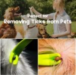 Tick Remover Tool and Tique Identification Card for Dogs Cats and Humans for Lyme Prevention - Image 7